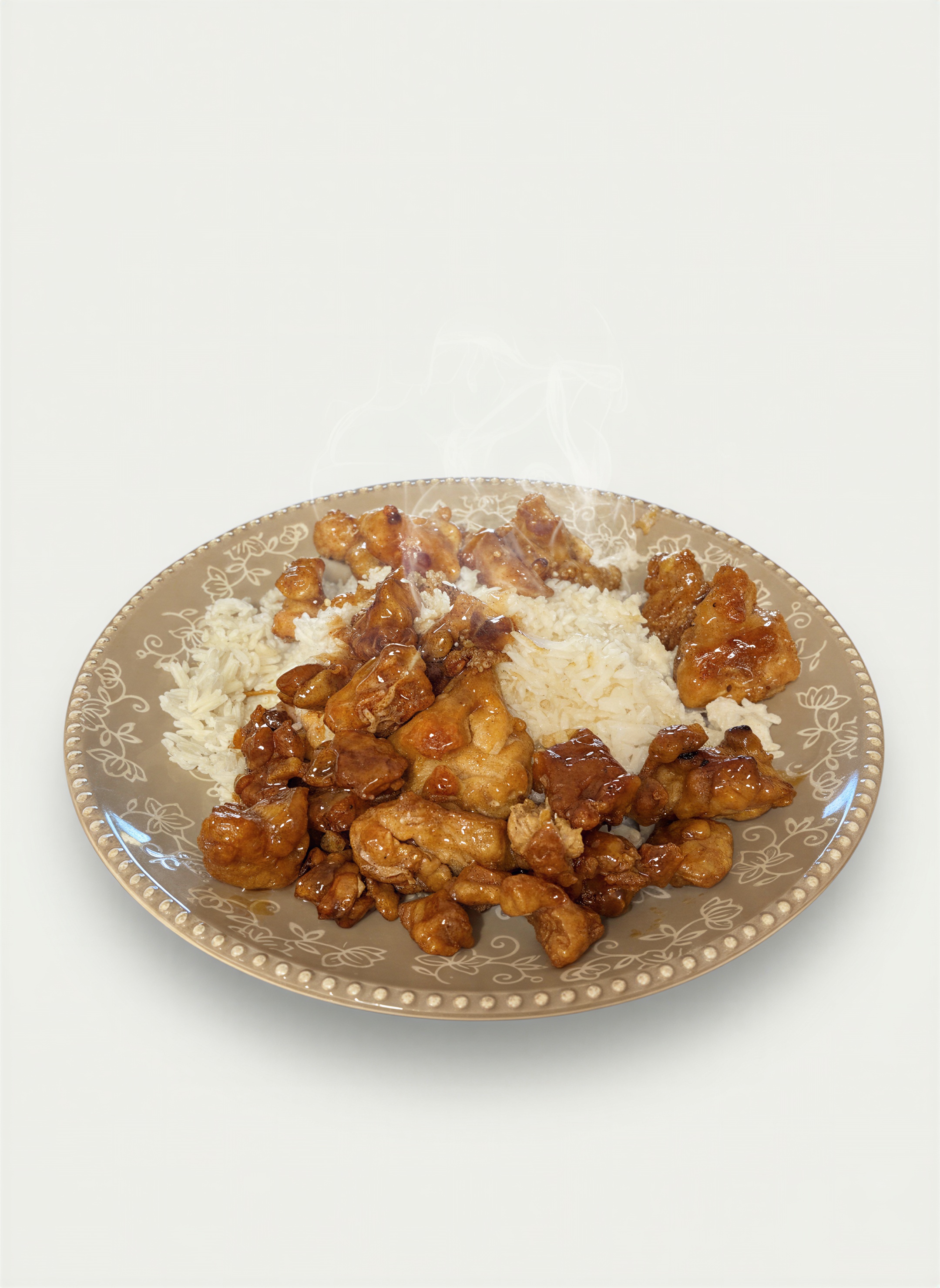 Enhanced chicken dish photo